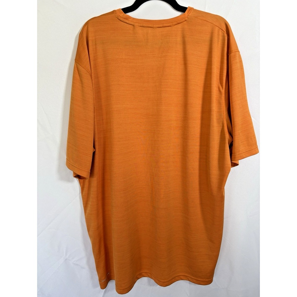 Reebok Shirt Size 3XL Short Sleeve‎ Workout Orange - Picture 3 of 8